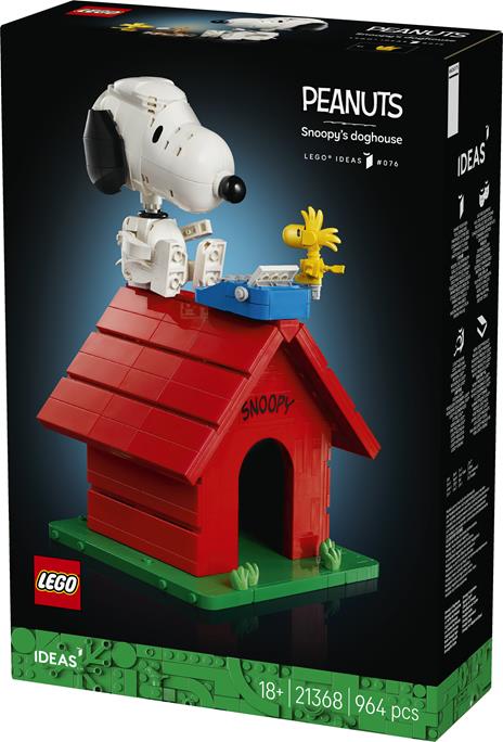 LEGO (21368). Peanuts: la Cuccia di Snoopy - 7