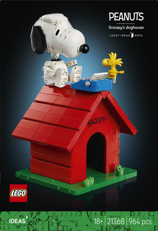 LEGO (21368). Peanuts: la Cuccia di Snoopy - 8
