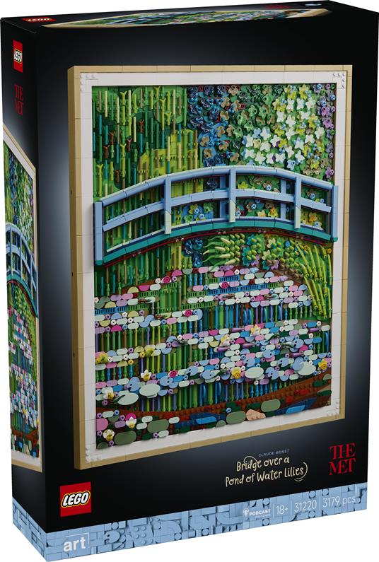 LEGO ART (31220). Claude Monet - Lo stagno delle ninfee - 6