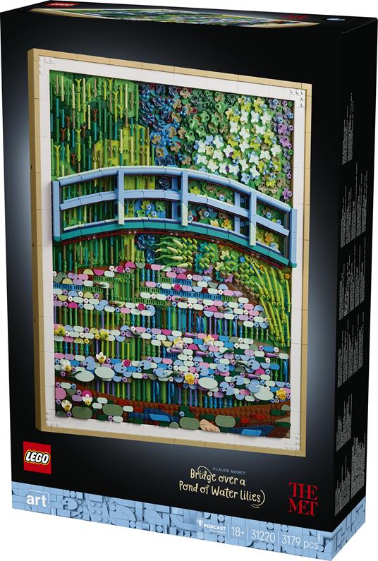 LEGO ART (31220). Claude Monet - Lo stagno delle ninfee - 7