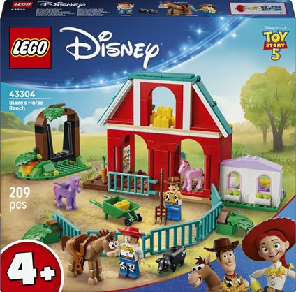 LEGO Disney Pixar (43304). Il Ranch dei Cavalli di Blaze