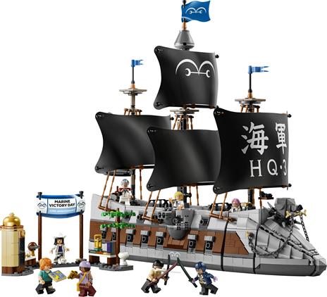 LEGO One Piece (75646). La Nave da Guerra di Garp - 2