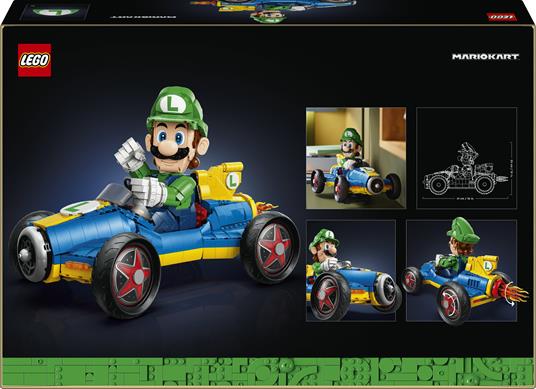 LEGO (72050). Super Mario Mario Kart: Luigi e Mach 8 - 5