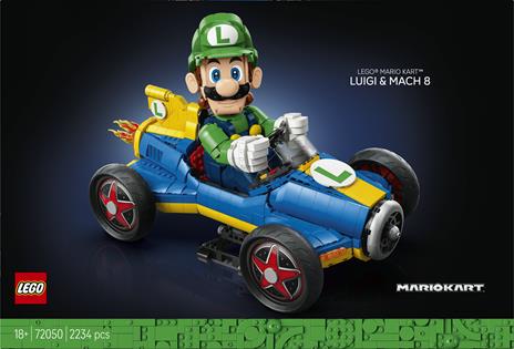 LEGO (72050). Super Mario Mario Kart: Luigi e Mach 8 - 8