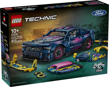 LEGO Technic (42236). Auto Ford Mustang GT Custom Garage - 4