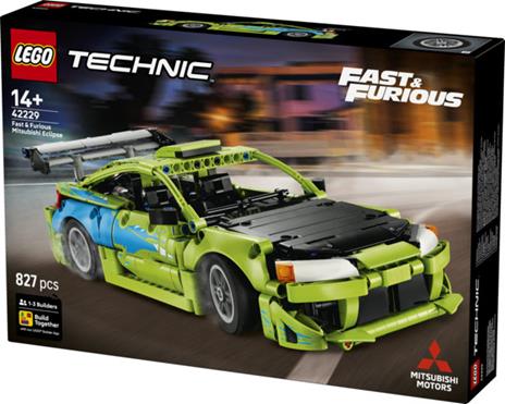 LEGO Technic (42229). Auto Mitsubishi Eclipse Fast and Furious - 9