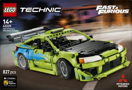 LEGO Technic (42229). Auto Mitsubishi Eclipse Fast and Furious - 10