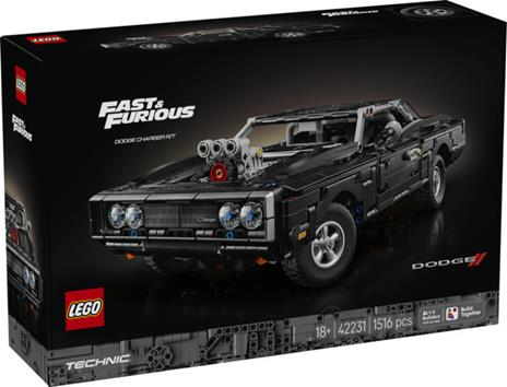 LEGO Technic (42231). Auto Dodge Charger R/T Fast and Furious - 7
