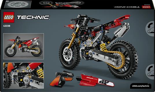 LEGO Technic (42238). Moto Ducati Desmo450 MX Factory - 6