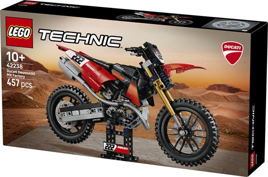 LEGO Technic (42238). Moto Ducati Desmo450 MX Factory - 8