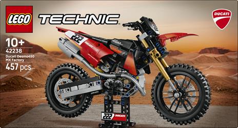 LEGO Technic (42238). Moto Ducati Desmo450 MX Factory - 9