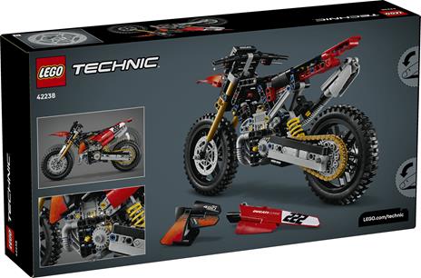 LEGO Technic (42238). Moto Ducati Desmo450 MX Factory - 10