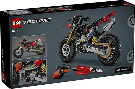 LEGO Technic (42238). Moto Ducati Desmo450 MX Factory - 10