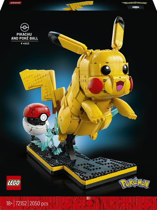 LEGO Pokemon (72152). Pikachu e Poké Ball