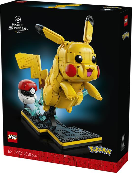 LEGO Pokemon (72152). Pikachu e Poké Ball - 8