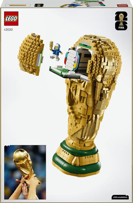 LEGO Editions (43020). Trofeo ufficiale Coppa del Mondo FIFA - 8