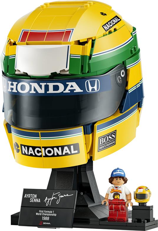 LEGO Editions (43024). Casco Ayrton Senna - 2