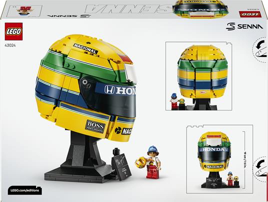 LEGO Editions (43024). Casco Ayrton Senna - 6