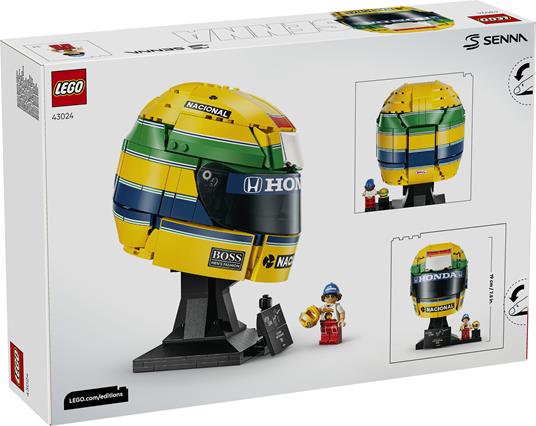 LEGO Editions (43024). Casco Ayrton Senna - 10