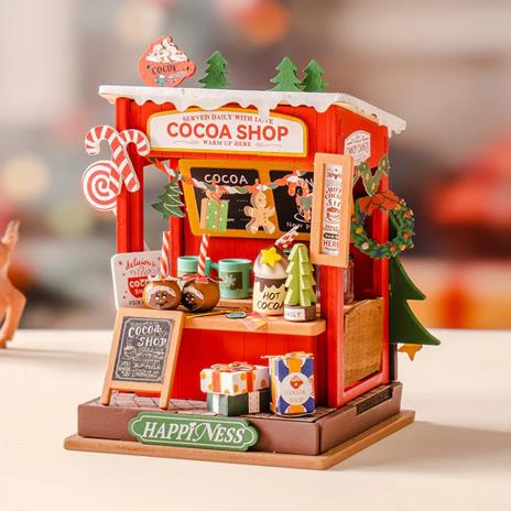 Cocoa Shop - Negozio di cioccolata. Robotime - 2