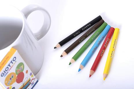Party Set Mini Pencils 10 scatoline regalo con 6 mini pastelli - 4