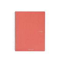 Quaderno Fabriano Ecoqua A4 spiralato a quadretti flamingo