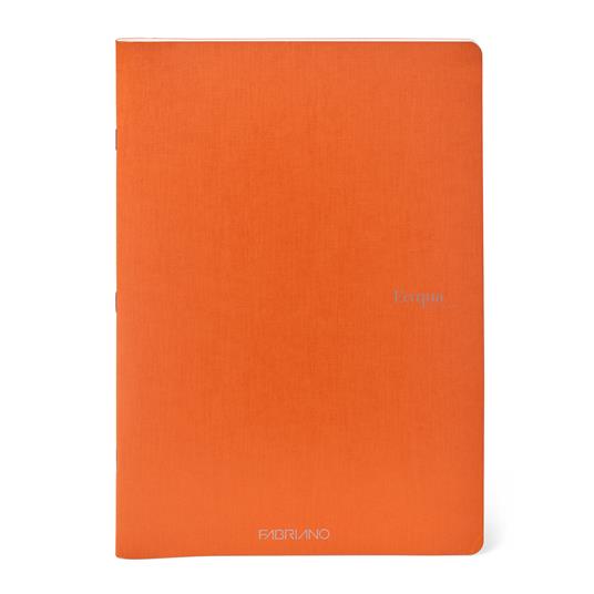 Quaderno A4 a righe Fabriano Ecoqua 40 fogli Arancio