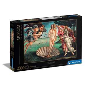 Giocattolo Puzzle Botticelli: The Birth of Venus Museum 1500 - 2000 Pezzi Clementoni