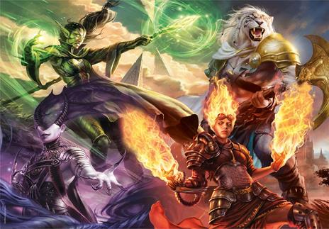 Puzzle 500pz Magic the Gathering 02 Box Cube - 2