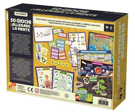I'M A Genius Raccolta 50 Giochi Educativi Kids - 3