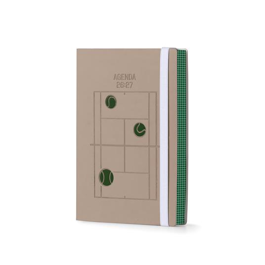 Diario 2026-2027 16 Mesi Moove Tennis Giornaliera 15X21 Beige - 2