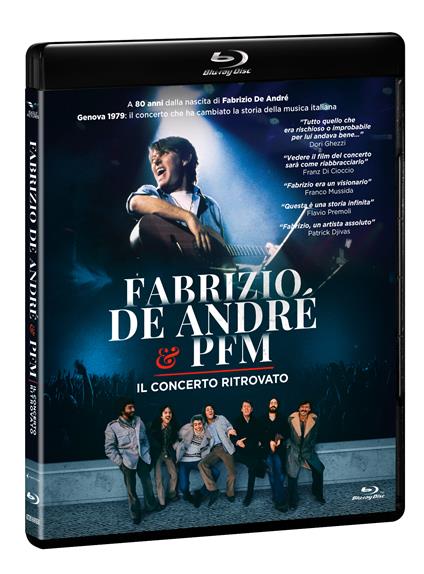 Fabrizio De Andrè & PFM. Il concerto ritrovato (Blu-ray) di Walter Veltroni - Blu-ray