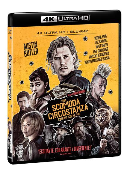 Una Scomoda Circostanza: Caught Stealing (Blu-ray + Blu-ray Ultra HD 4K) di Darren Aronofsky - Blu-ray + Blu-ray Ultra HD 4K