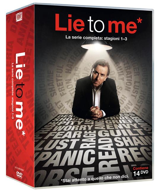 Cofanetto Lie to Me. La serie completa (14 DVD) di Daniel Sackheim,Michael Offer,James Hayman,Timothy Busfield - DVD