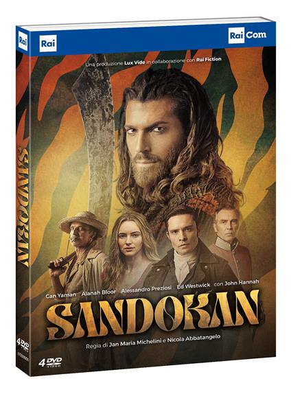 Sandokan (2025) (4 DVD) di Nicola Abbatangelo,Jan Michelini - DVD