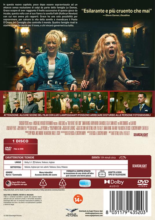 Finchè morte non ci separi 2 (DVD) di Tyler Gillett,Matt Bettinelli-Olpin - DVD - 3