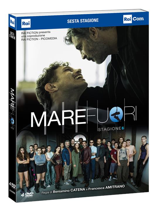 Mare fuori. Stagione 6 (4 DVD) di Beniamino Catena,Francesca Amitrano - DVD