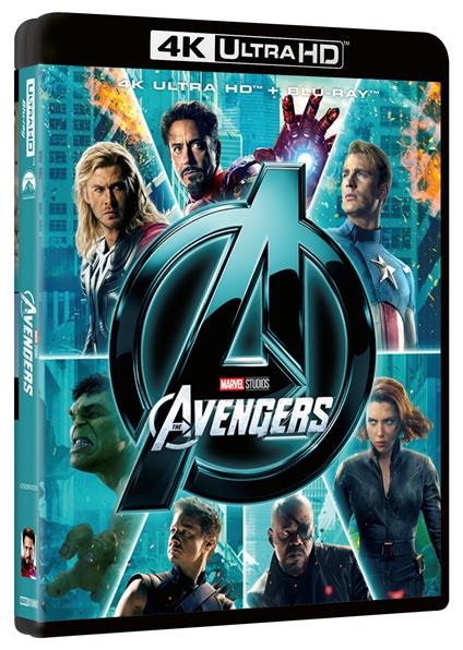 The Avengers. I Magnifici Marvel (Blu-ray + Blu-ray Ultra HD 4K) di Joss Whedon - Blu-ray + Blu-ray Ultra HD 4K