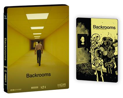 Backrooms (Blu-ray + Blu-ray Ultra HD 4K) di Kane Parsons - Blu-ray + Blu-ray Ultra HD 4K