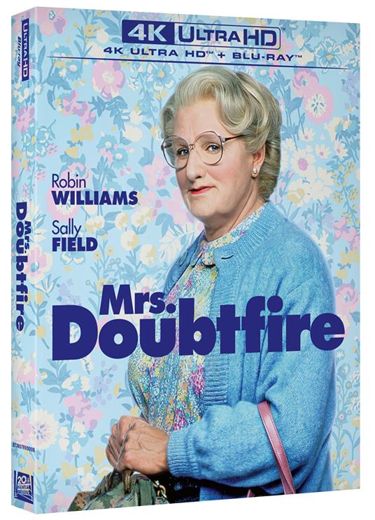 Mrs. Doubtfire. Mammo per sempre (Blu-ray + Blu-ray Ultra HD 4K) di Chris Columbus - Blu-ray + Blu-ray Ultra HD 4K