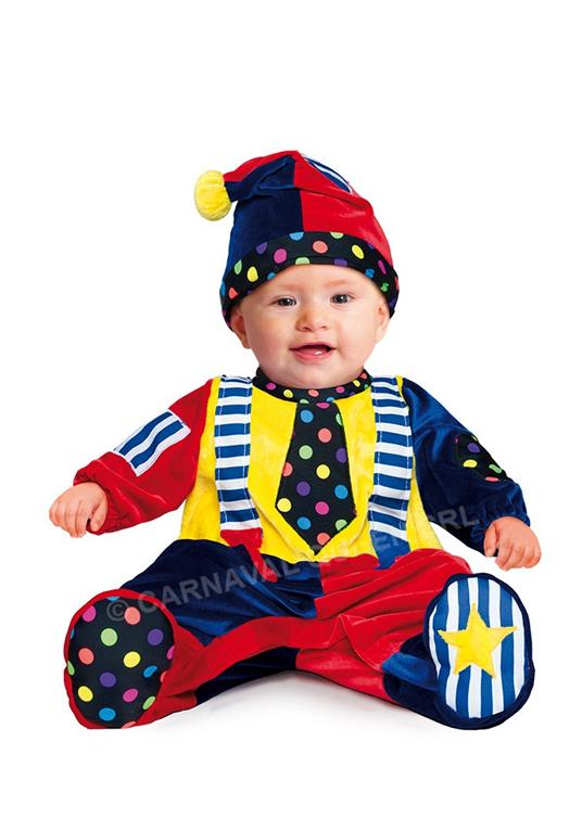 Costume Piccolo Clown 9-12 Mesi - 81020 - 2
