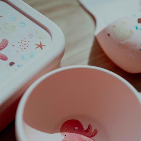 Porta merenda in silicone - Polpo Slurpy - 6