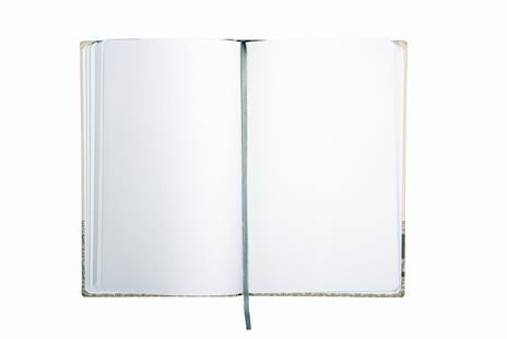 Quaderno copertina rigida, pagine bianche Il Primo Viaggio - 13 x 21 cm - 2