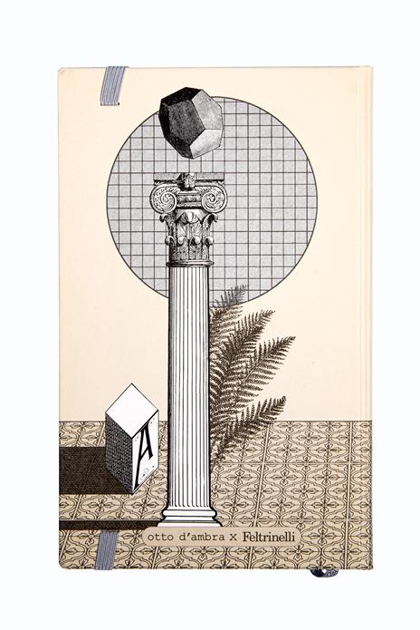 Quaderno copertina rigida, pagine a righe Coraggio e Fantasia - 13 x 21 cm - 3