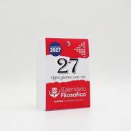 Ricarica Calendario Filosofico 2026 Formato 10X14 Cm