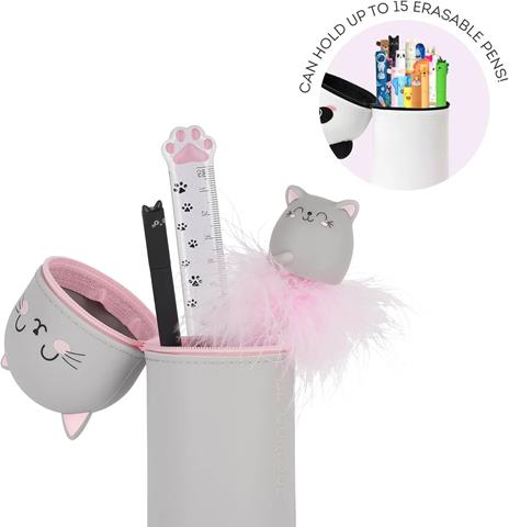 Astuccio In Silicone 2-In-1 - Kawaii - Gattino - 3