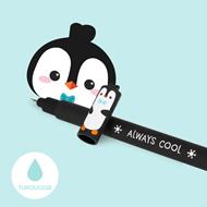 Penna gel cancellabile con inchiostro termosensibile. Penguin