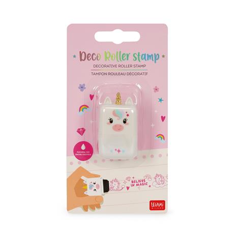 Legami - Timbro Decorativo a Rullo - Unicorn - Roller Stamp - 5