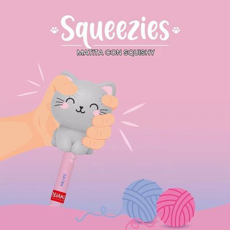 Matita con squishy Legami Squeezies - Gattino - 2