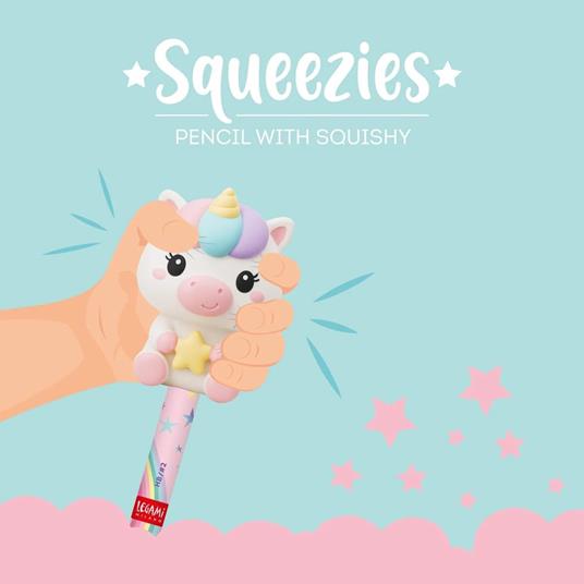 Matita con squishy Legami Squeezies - Unicorno - 2